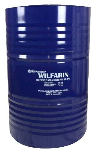 Glycerin USP Kosher (Palm Based) - 55 Gallons