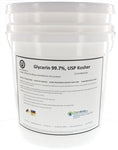 Glycerin USP Kosher (Made in the USA) - 4.6 Gallons (50 pounds)
