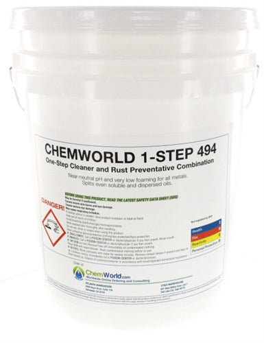 Cleaner & Rust Preventative (1 Step Chemical) - 5 Gallons