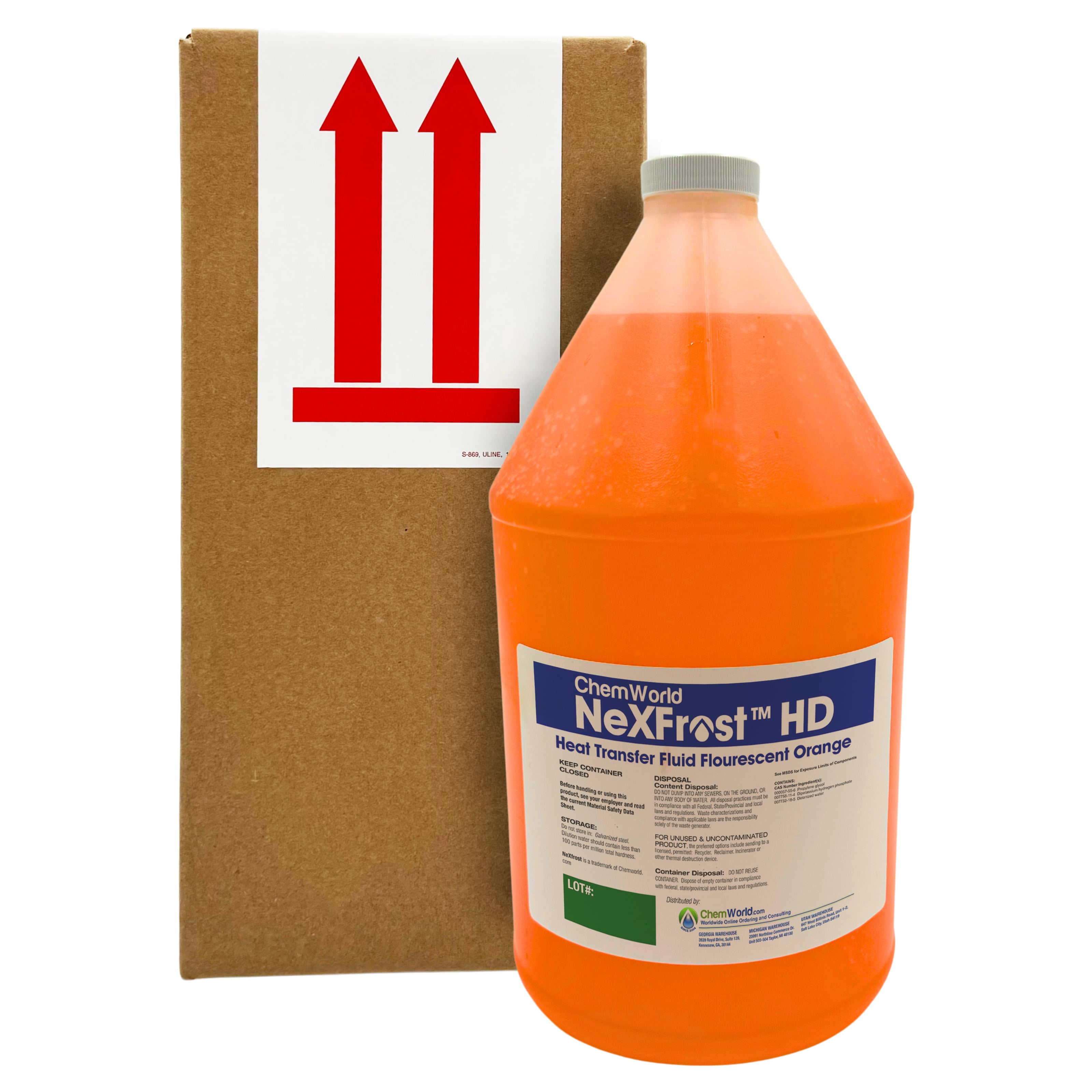 Chemworld NexFrost HD Propylene Glycol - 1 Gallon