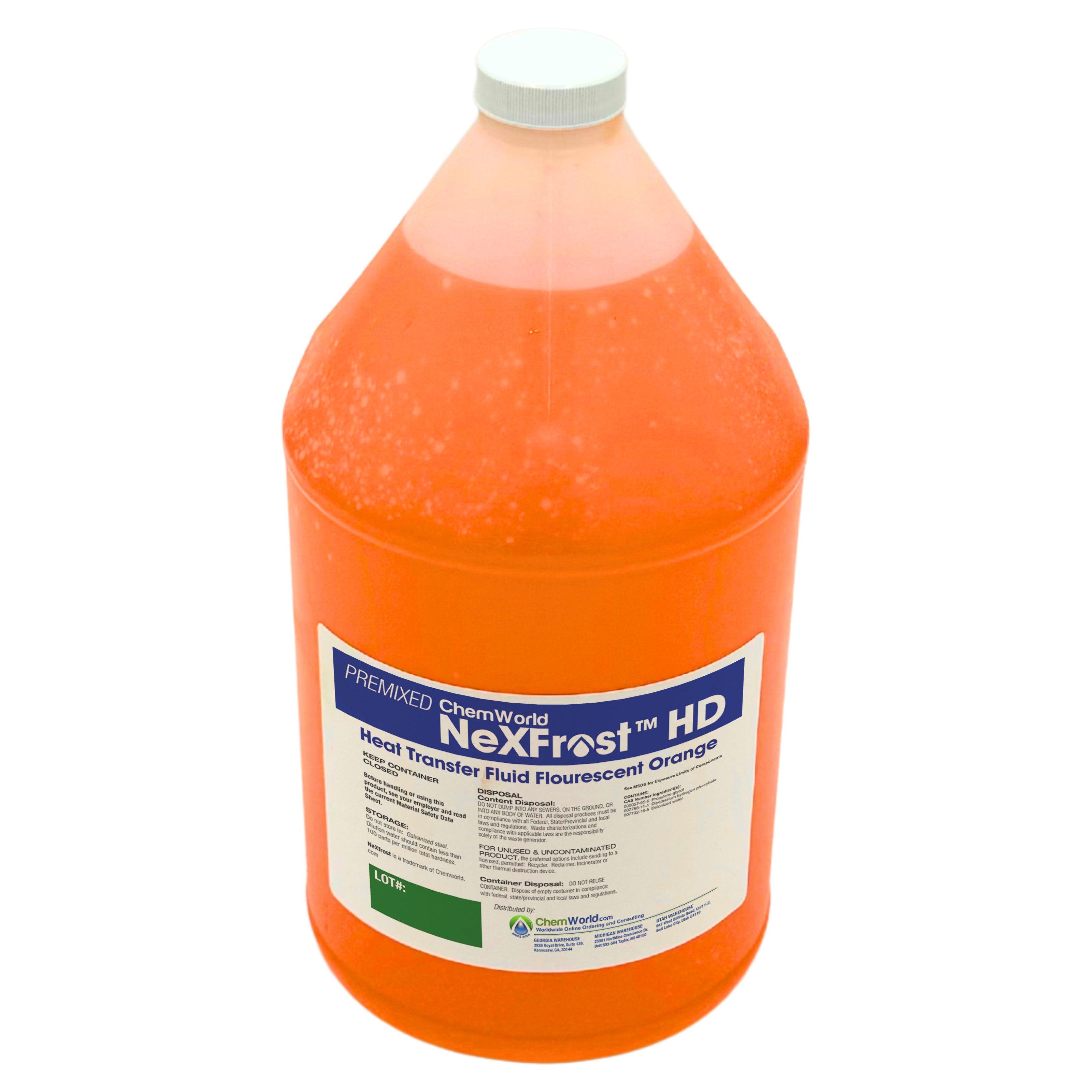 Premixed Chemworld NexFrost HD Glycol (20% - 60% Solution) - 1 Gallon