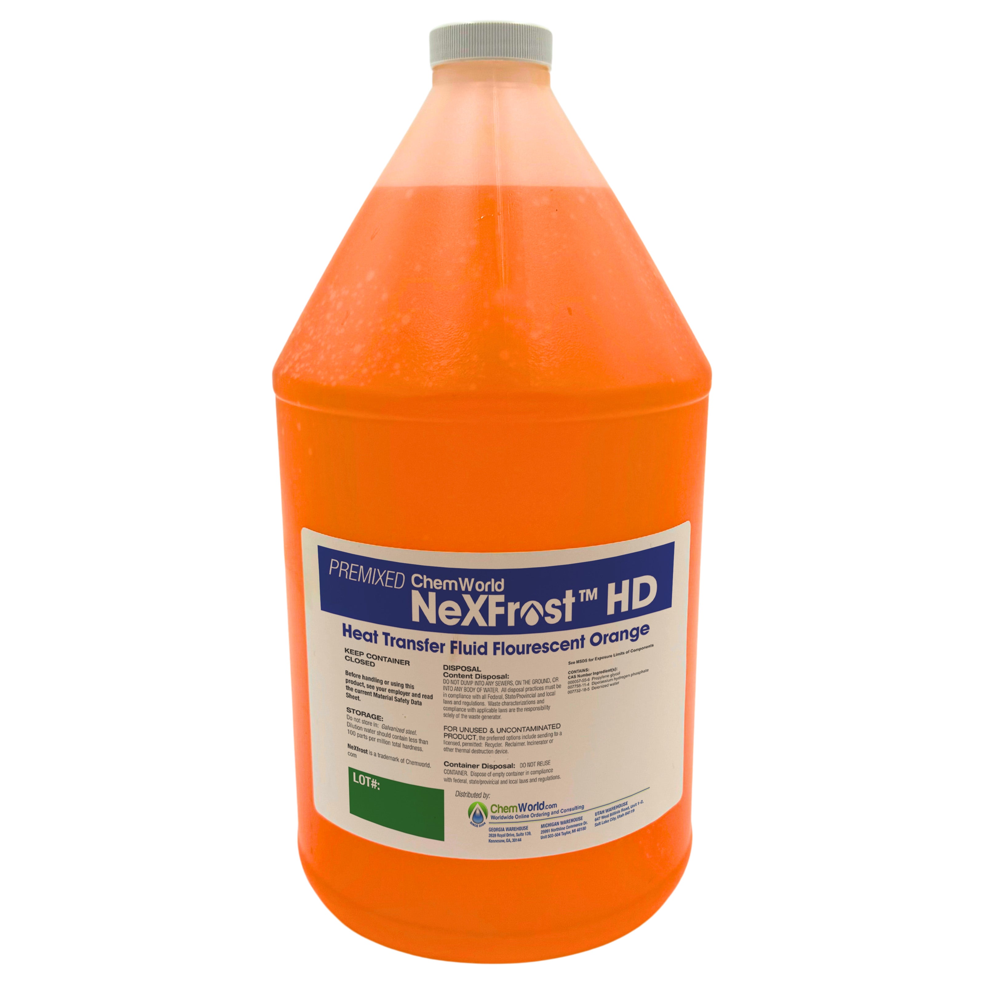 Premixed Chemworld NexFrost HD Glycol (20% - 60% Solution) - 1 Gallon