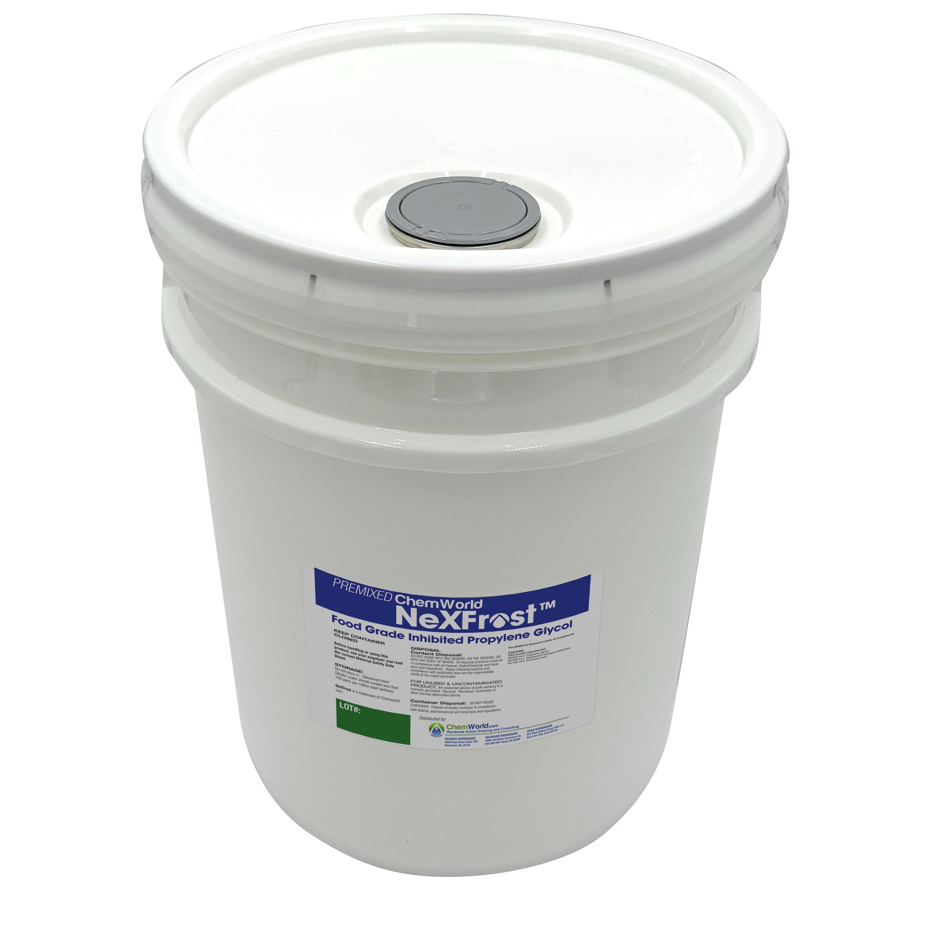 Premixed  Chemworld NexFrost Glycol (20% to 60%) - 5 Gallons