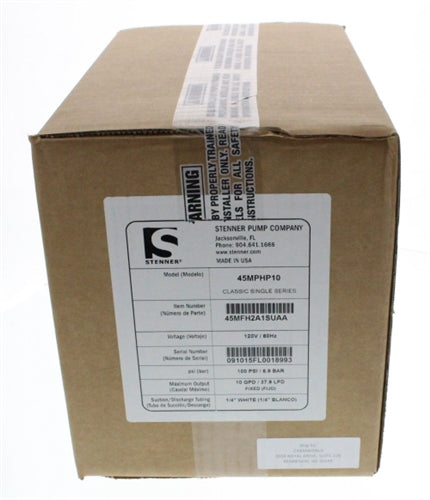 Stenner Pump 45MPHP10 - 10 gpd