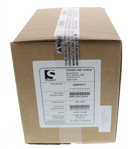 Stenner Pump 85MPHP17 - 17 gallon / day