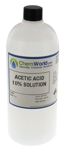 Acetic Acid 10% - 1 Liter