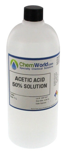 Acetic Acid 50% - 1 Liter