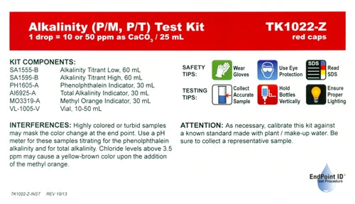 Alkalinity Test Kits - 5 types