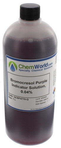 Bromocresol Purple Indicator Solution - 1 Liter