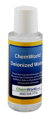 DeIonized Water (Type II) - 2 oz