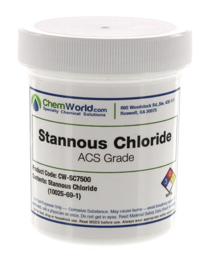 ACS grade Stannous Chloride Powder - 100 grams