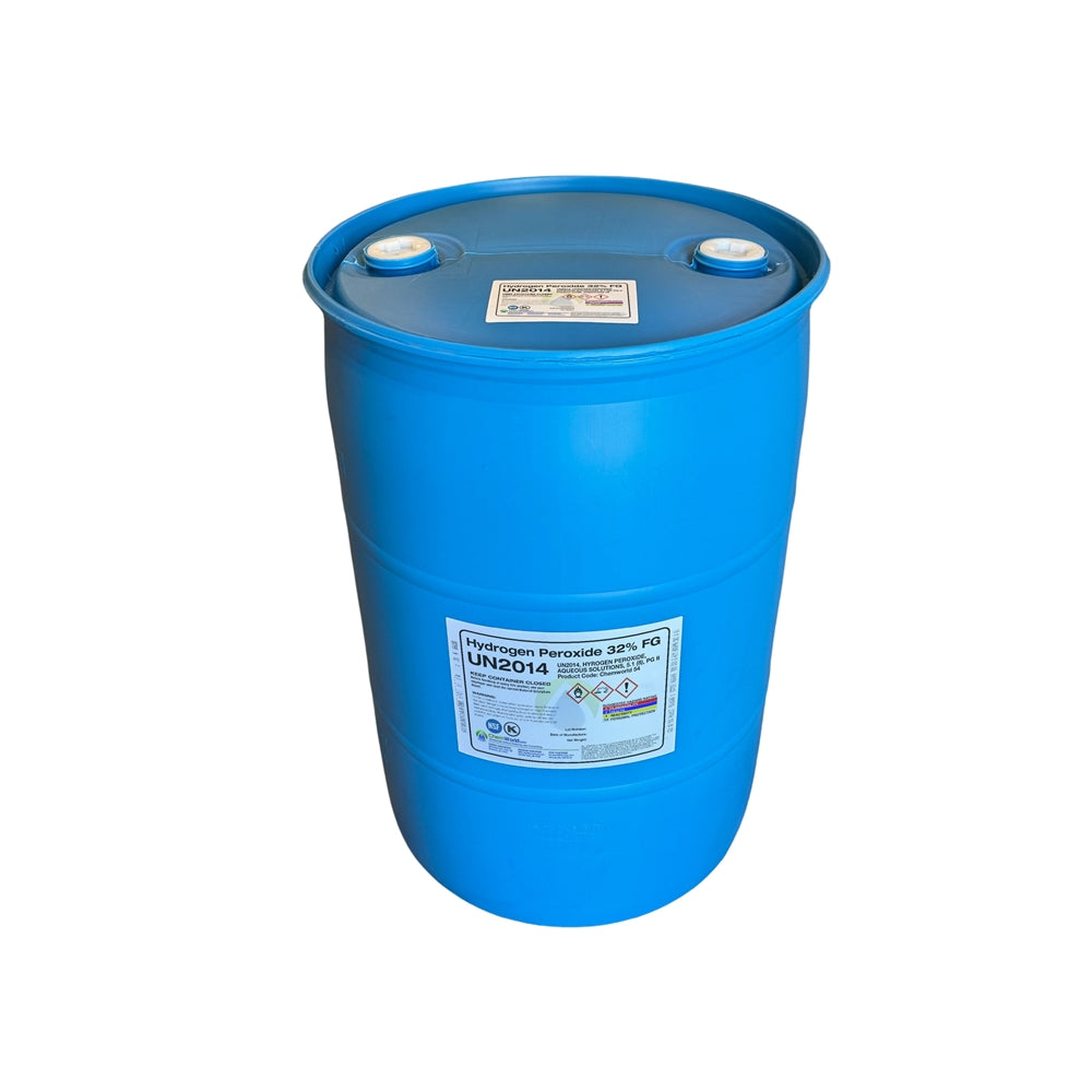 Food Grade Hydrogen Peroxide Kosher (32%) - 55 Gallons
