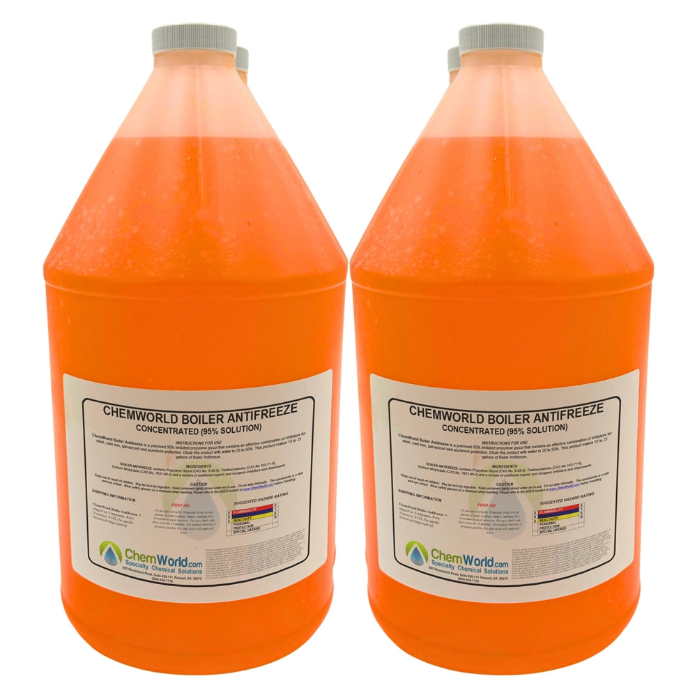 Boiler Antifreeze (95%) - 4x1 Gallons
