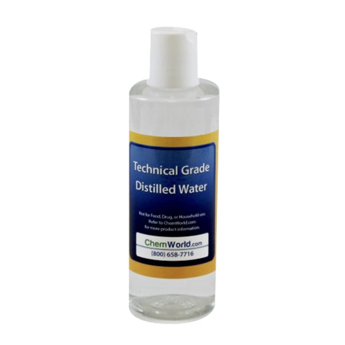 Distilled Water (Technical Grade) - 4 oz
