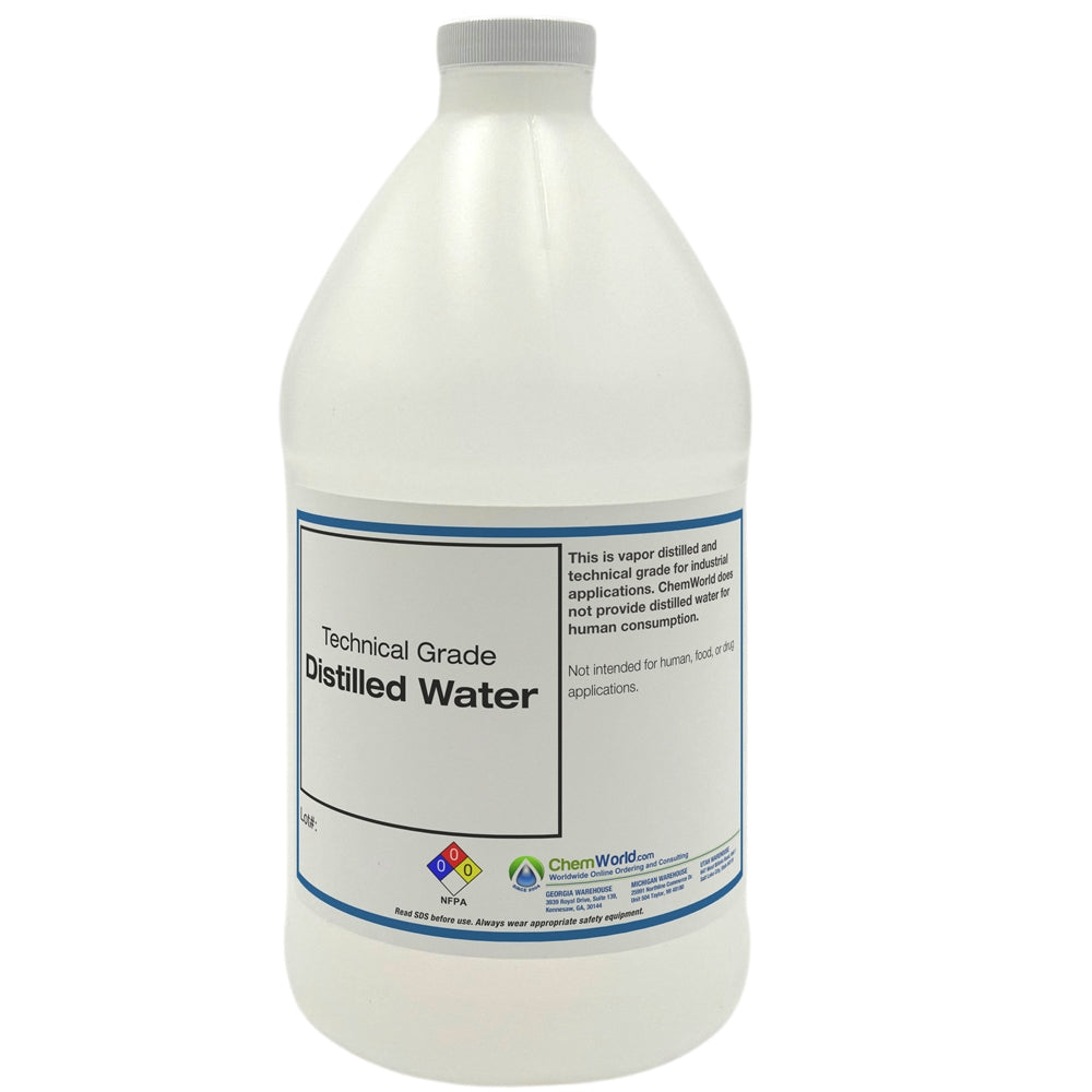 Distilled Water (Technical Grade) - 64 oz