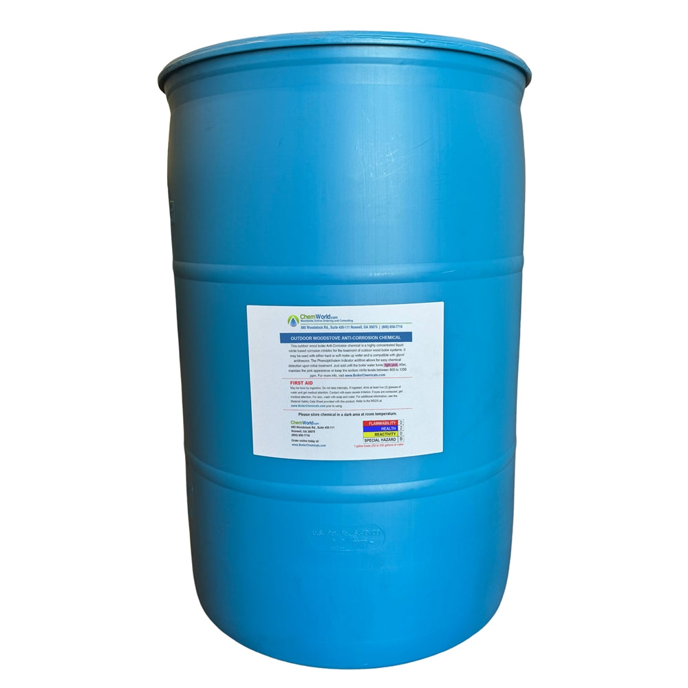 Wood Boiler Anti-Corrosion Chemical - 55 Gallons