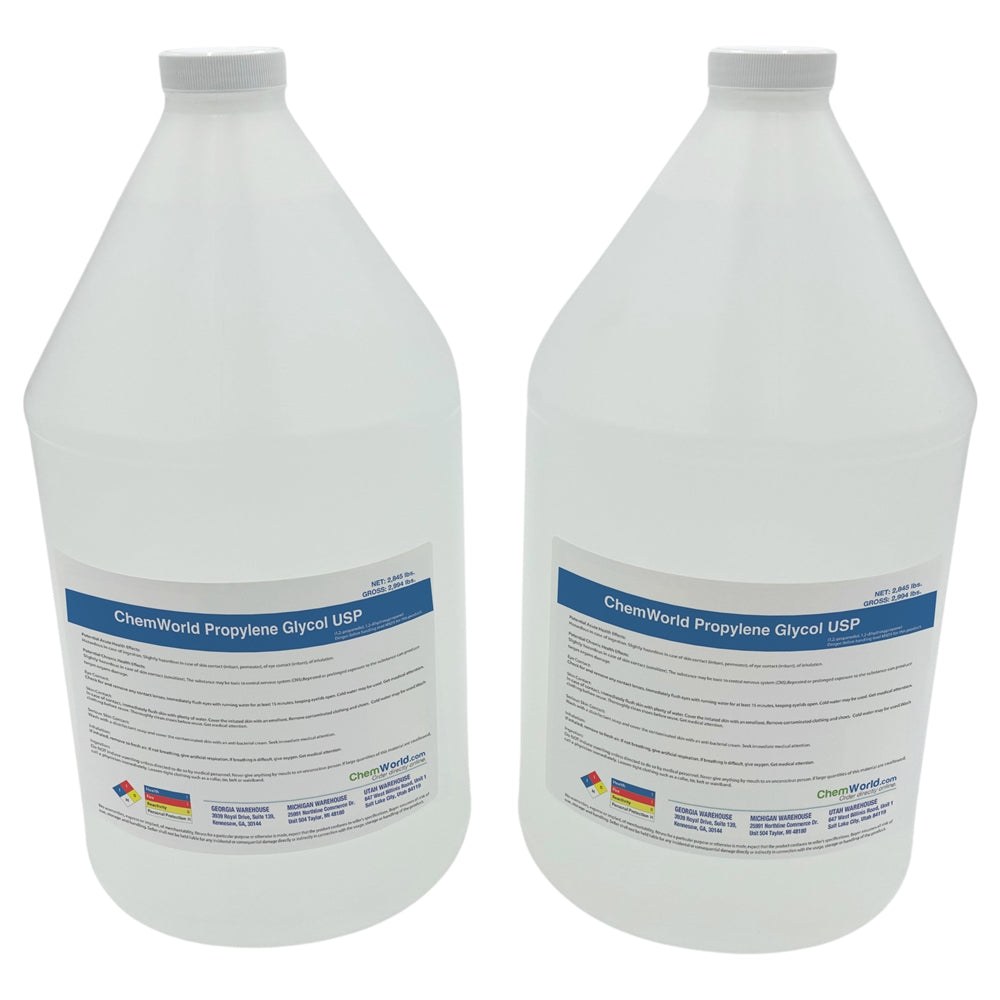 Propylene Glycol USP 99.9% - 2x1 Gallons