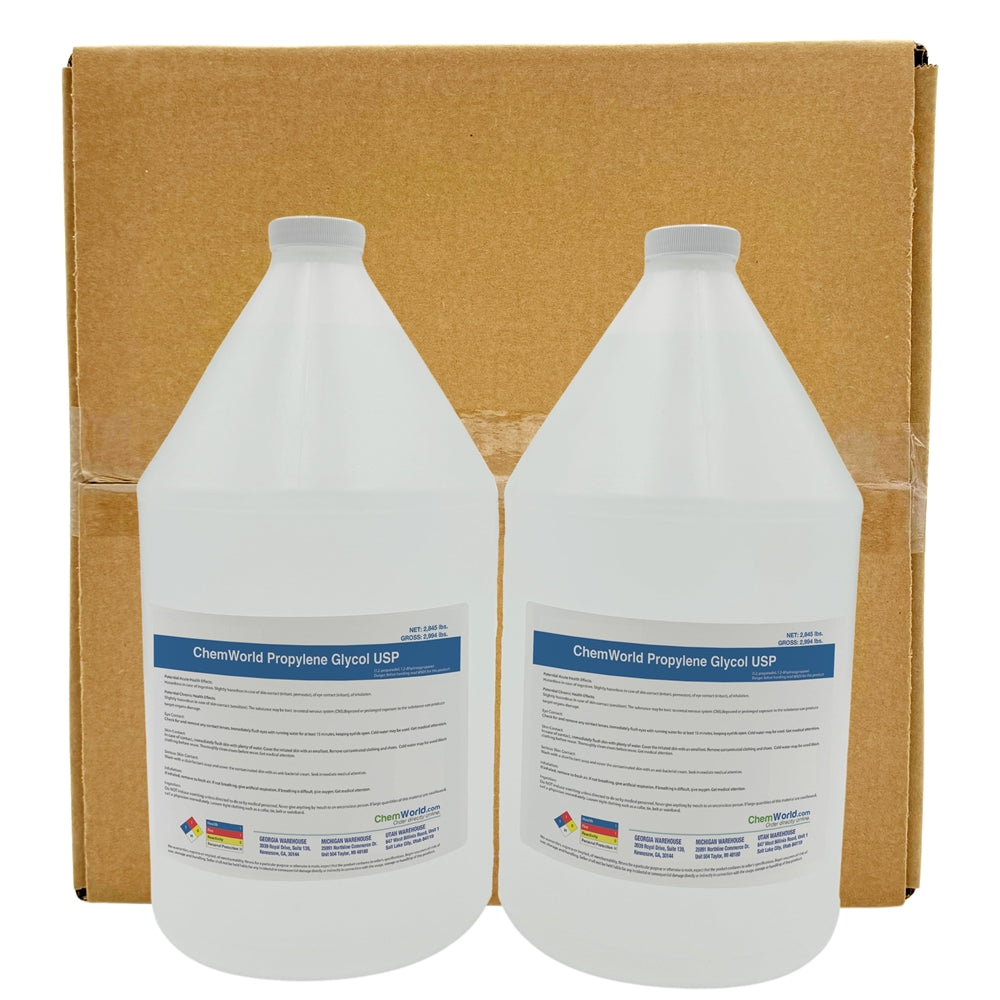 Propylene Glycol USP 99.9% - 2x1 Gallons