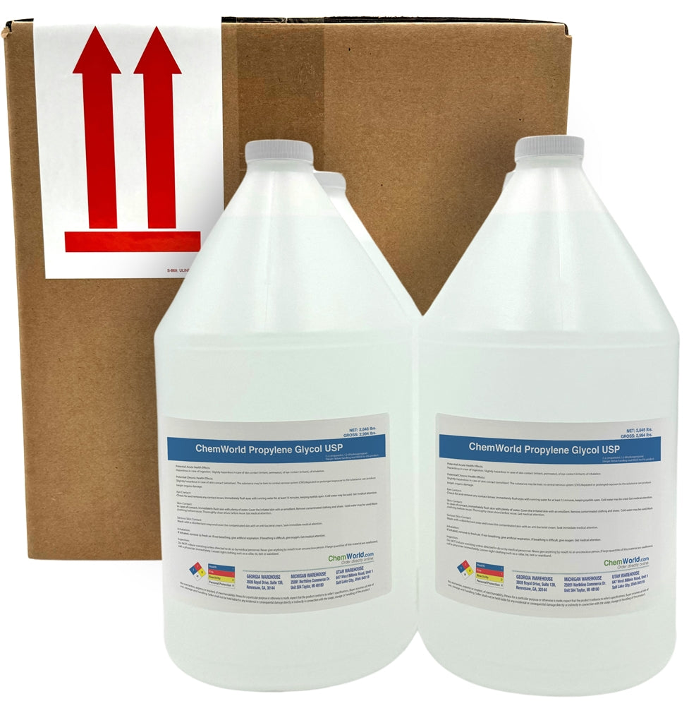 Propylene Glycol USP 99.9% - 4x1 Gallons