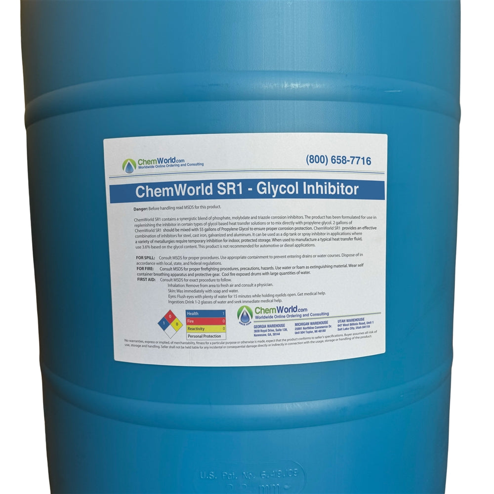 Glycol Corrosion Inhibitor (Ethylene or Propylene) - 55 Gallons