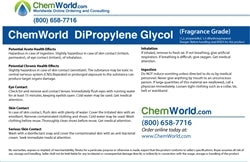 DiPropylene Glycol (Fragrance Grade)  - 4x1 Gallons