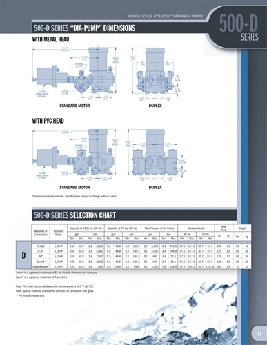 Neptune Simplex and Duplex Pumps