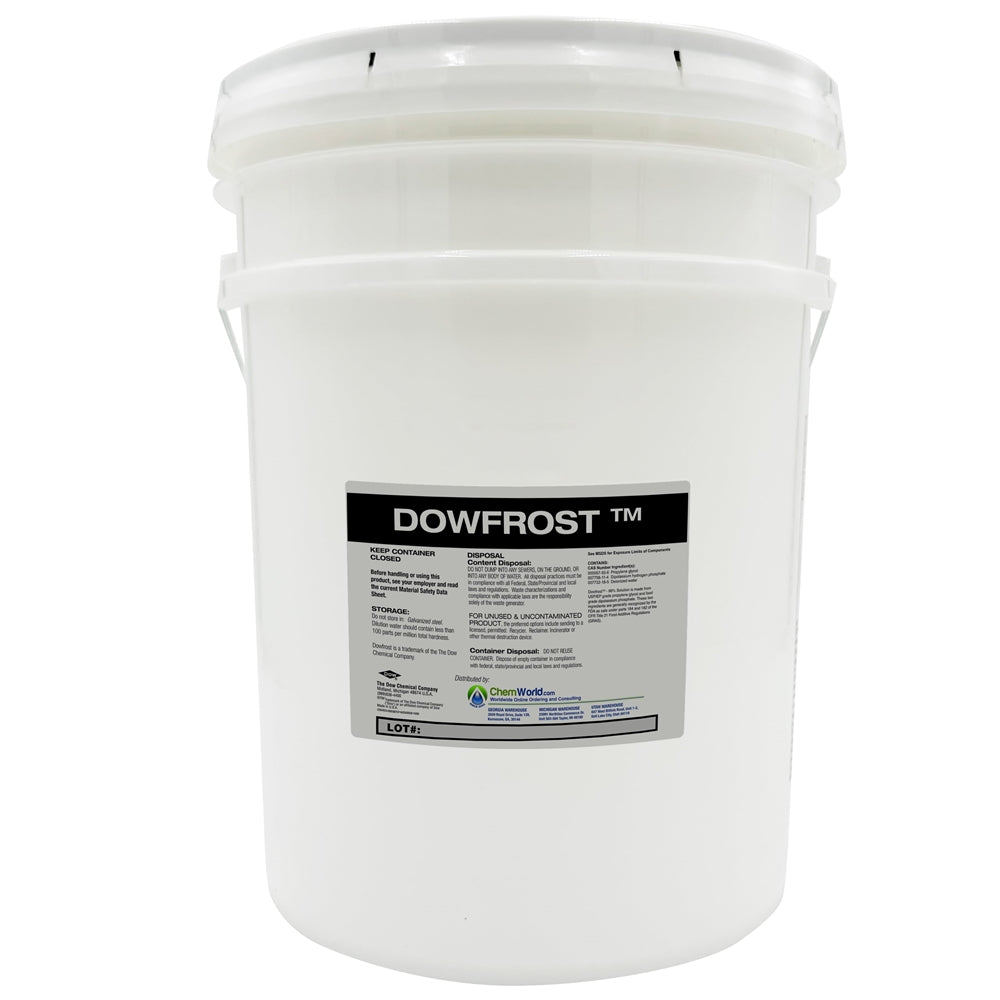 Dowfrost Propylene Glycol (96%) - 5 Gallons