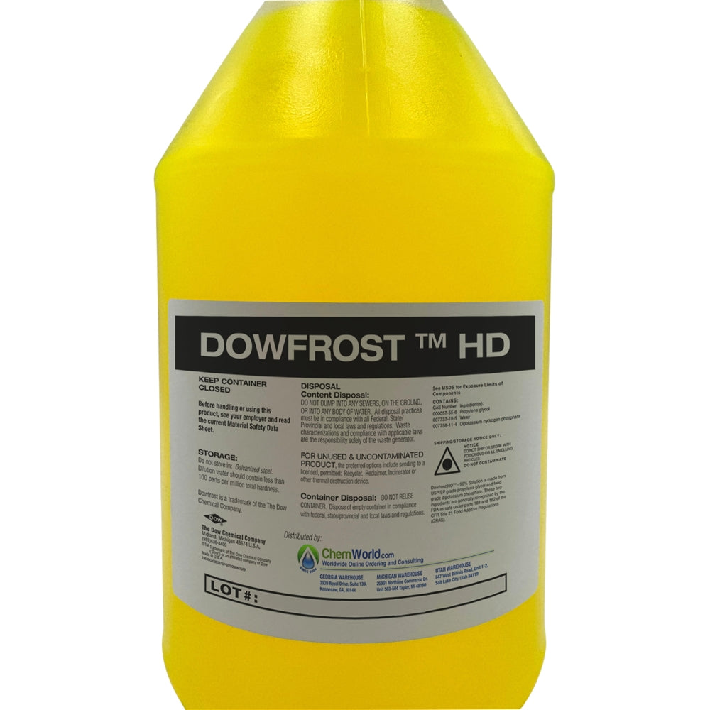 Dowfrost HD Propylene Glycol (94%) - 1 Gallon