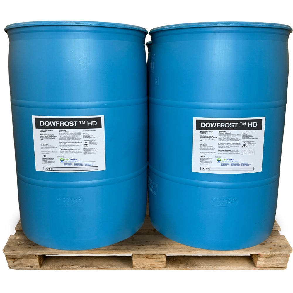 Dowfrost Glycol HD (94%) - 4x55 Gallons
