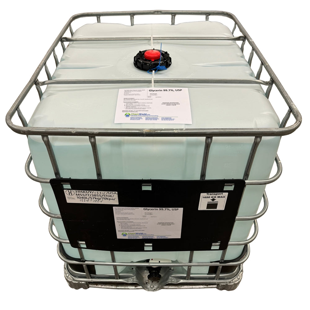 Glycerin USP (Made in the USA) - 326 Gal (3400 pounds)
