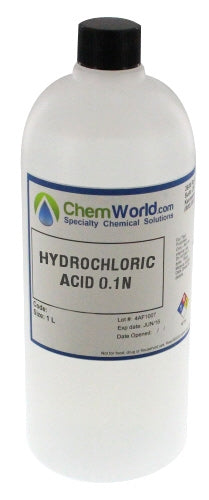 Hydrochloric Acid 0.1N - 1 Liter