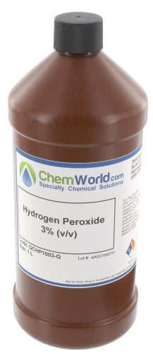 3% Hydrogen Peroxide - 1 Liter