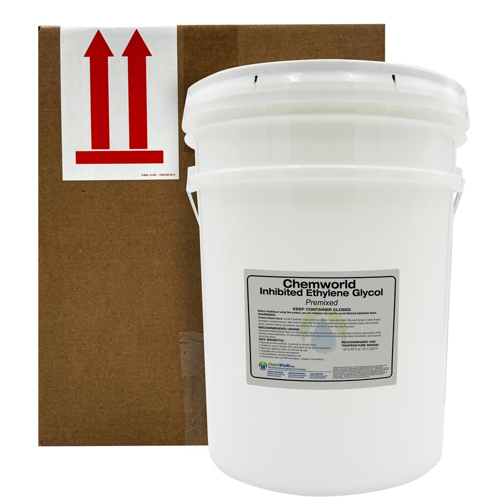 Inhibited Ethylene Glycol (Premixed 20 to 50%) - 5 Gallons