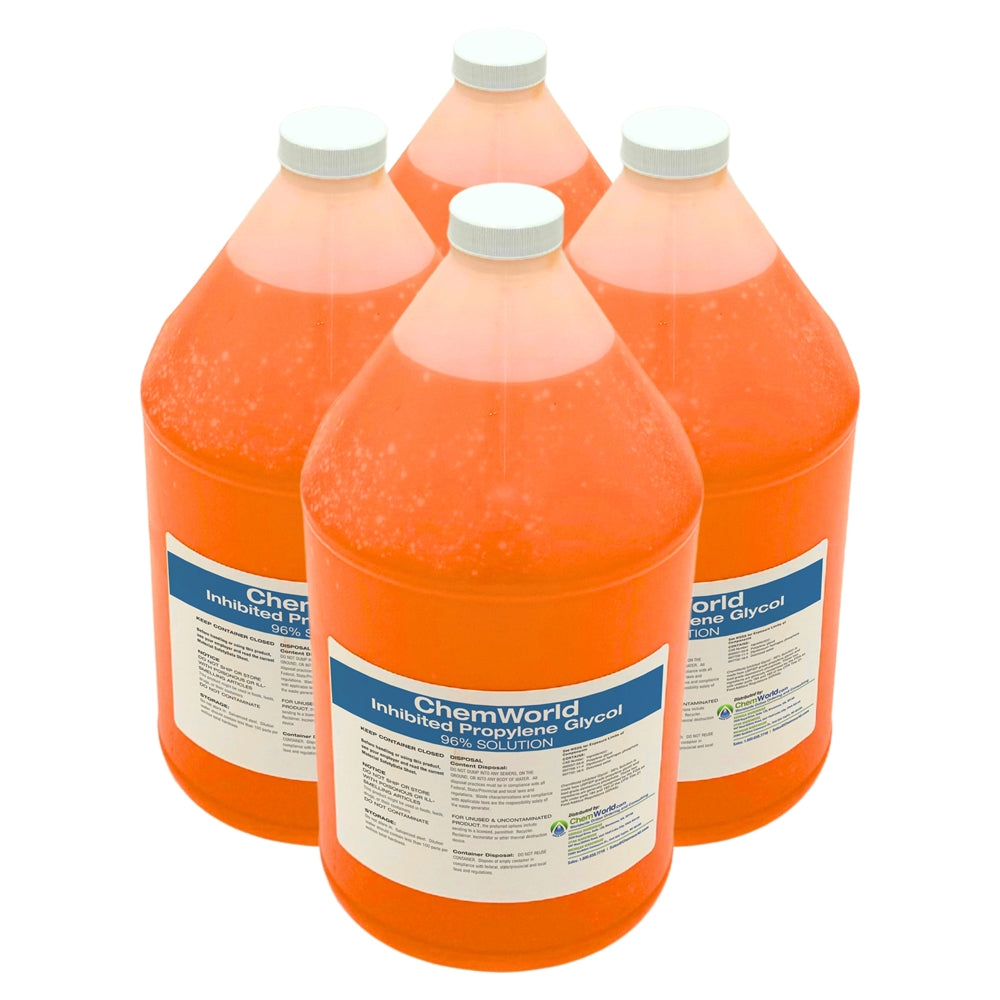 Inhibited Propylene Glycol (95%) - 4x1 Gallons