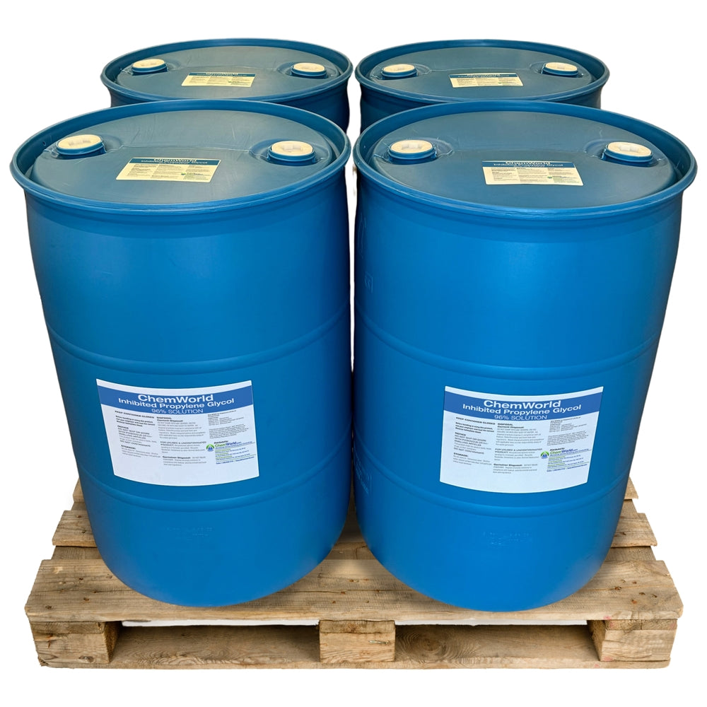 Inhibited Propylene Glycol (95%) - 4x55 Gallons