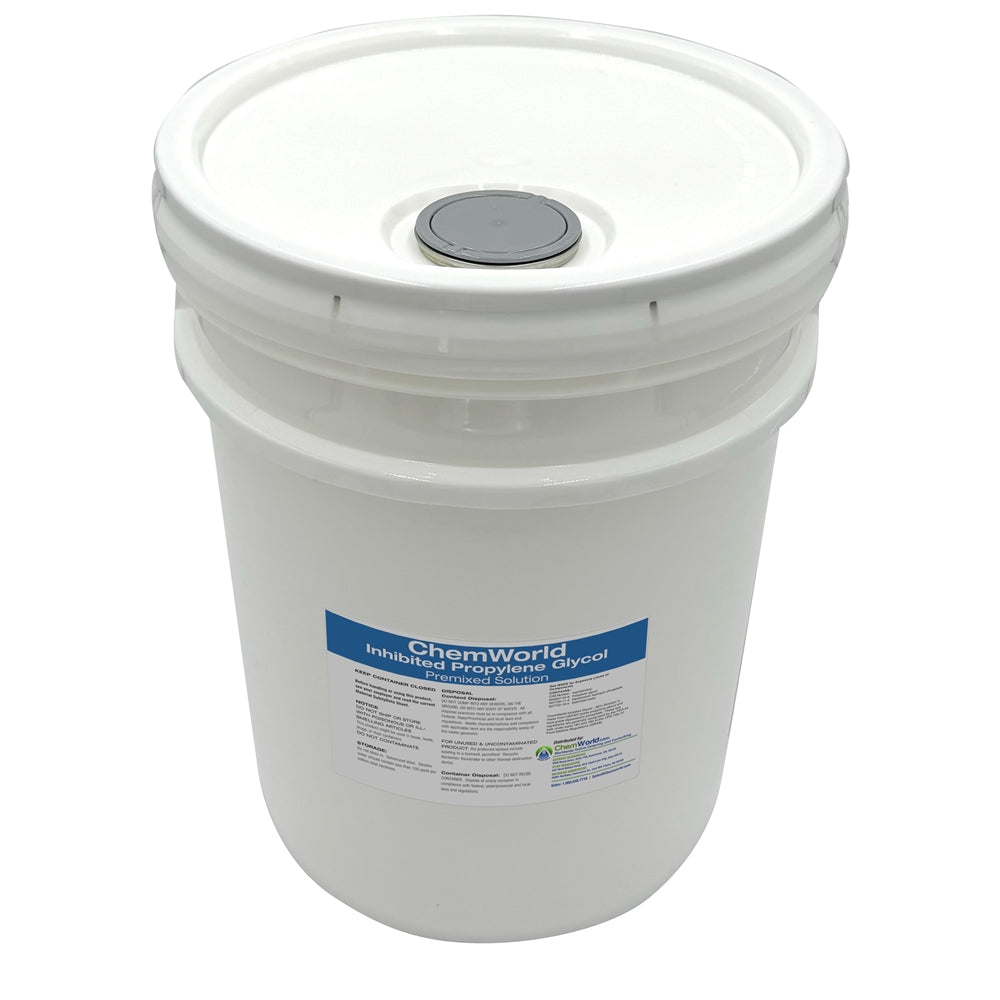 Premixed Inhibited Propylene Glycol (20% to 50%) - 5 Gallons