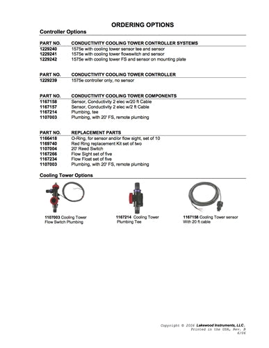 LakeWood Instruments Model 1575e Controller