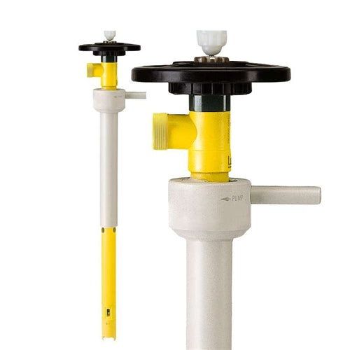 Lutz Mixing & Pumping Tube, PP impeller, SSTL shaft: 39" & 47" Lengths