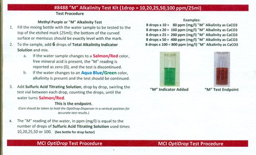 "M" Alkalinity Test Kits