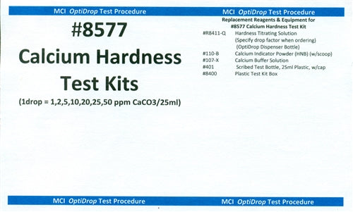 Calcium Hardness Test Kits (HNB)