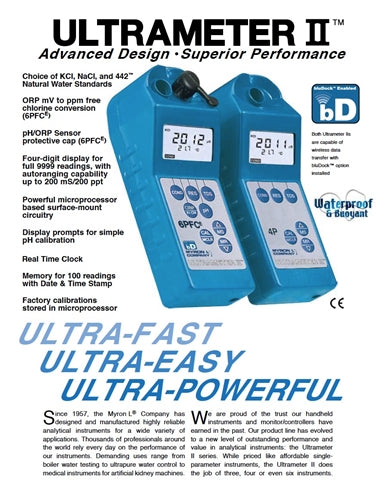 Myron L Ultrameter II Data Sheet