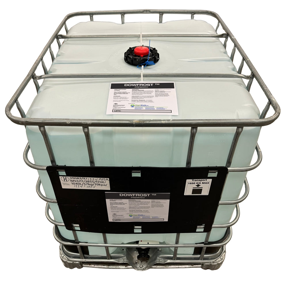 Dowfrost Glycol Premixed (25% to 50%) - 275 Gallon