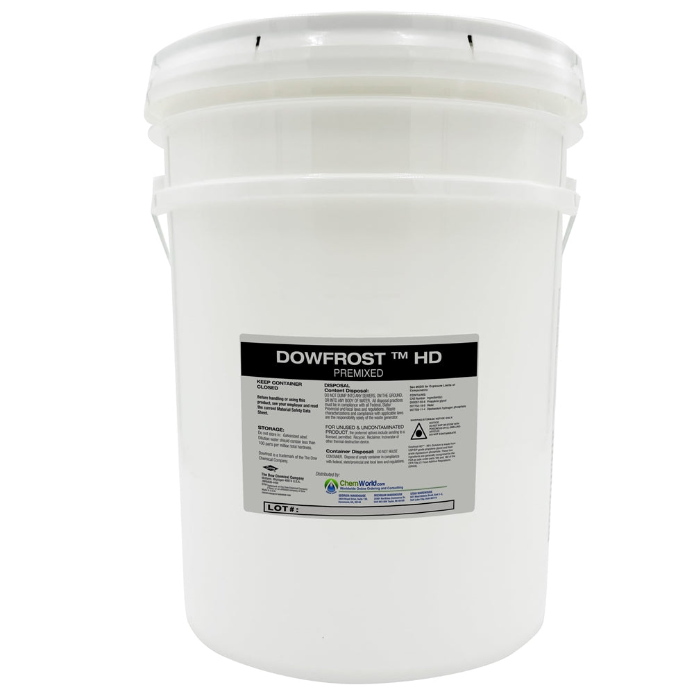 Dowfrost HD Glycol Premixed (25% to 50%) - 5 Gallons