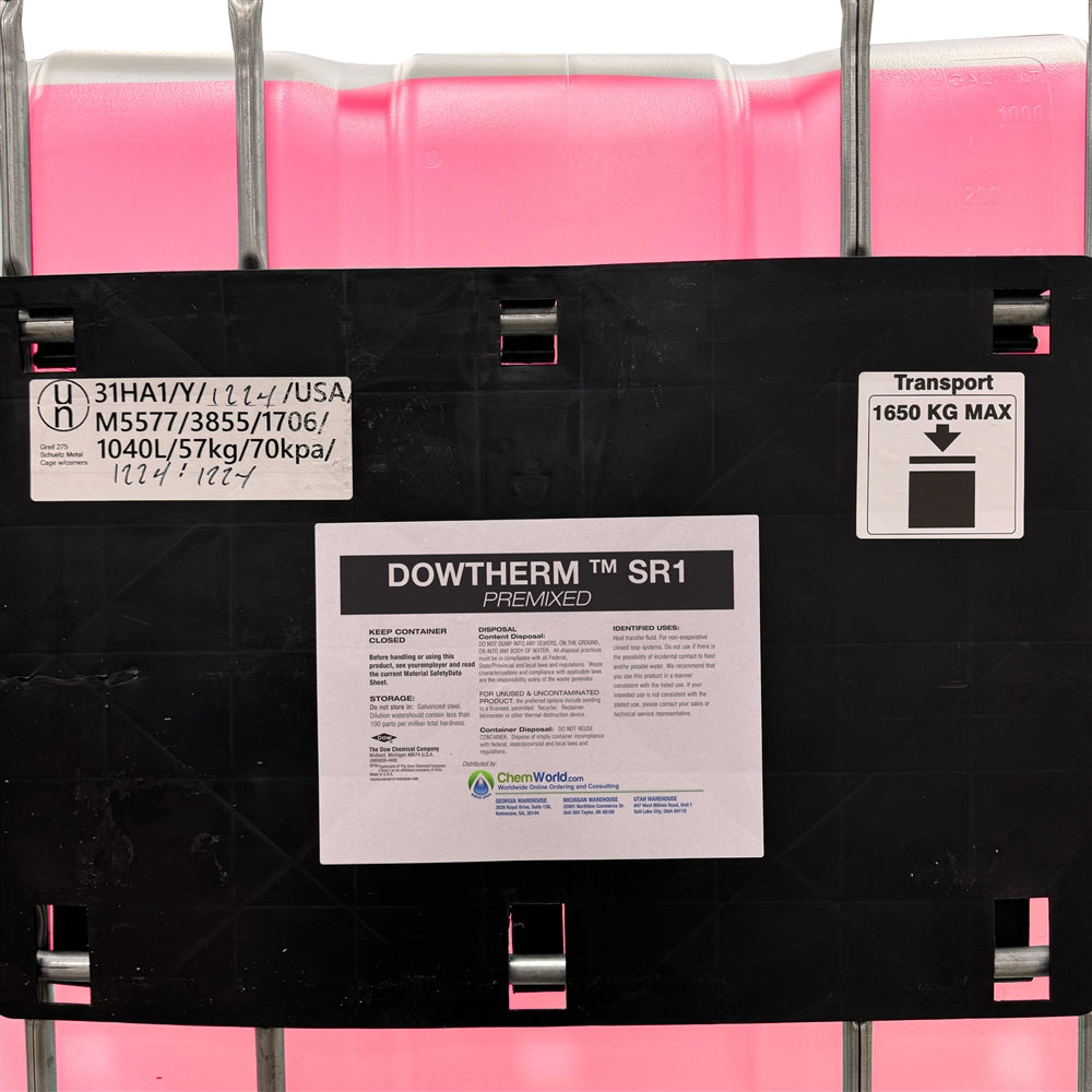 DowTherm SR1 Premixed (20% to 50%) - 275 Gallon