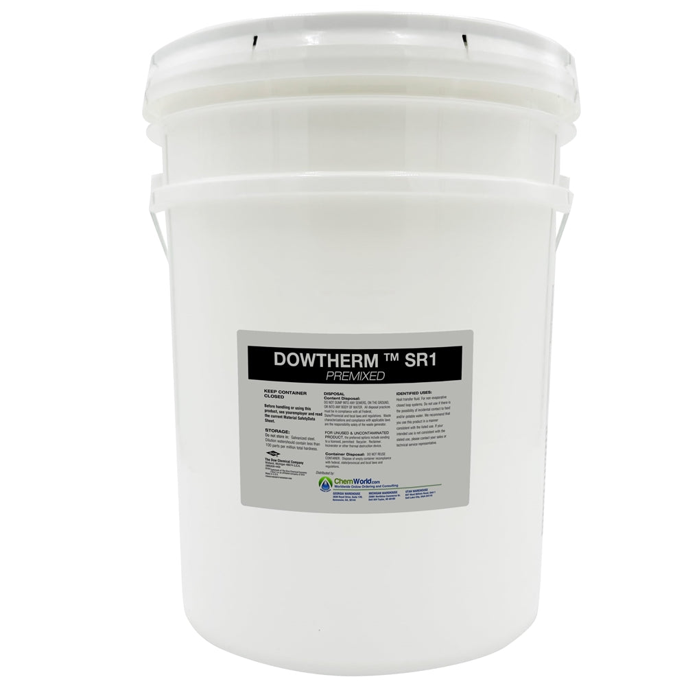 Premixed DowTherm SR1 (20% to 50%) - 5 Gallons