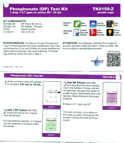 Organophosphonate Test Kit