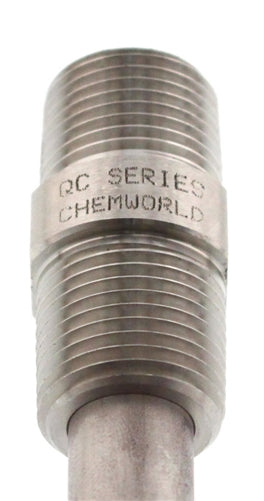 1/2" NPT SSTL Chemical Injection Quill - lengths to 24" (with check)