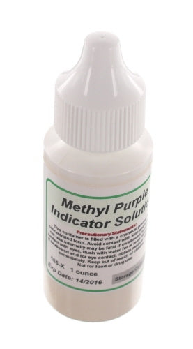 Methyl Purple Indicator Solution - 1 oz