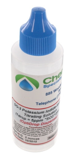 Potassium Iodide-Iodate Titrating Solution - 2 oz