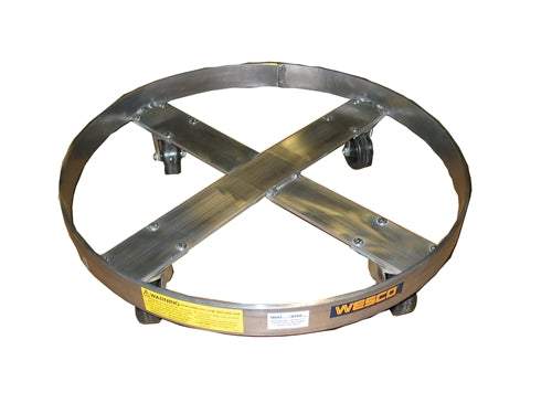 Aluminum 30 and 55 Gallon Drum Dollies
